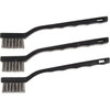 Hyde 46650 Stainless Steel Bristle Mini Brush, Package Of 36
