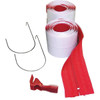 Zipwall Hdaz2 Hd Adhesive Zippers 3" X 84" Includes Knife, Case Of 2