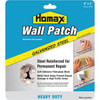 Homax 5504 4" X 4" Metal Wall Patch W/ Self Adhesive Mesh, Case Of 10
