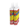 Flex Seal Pro-Formula Rubberized Waterproof Adhesive, White, 10 Oz., Case Of 6