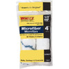 Whizz 4" Xtrasorb Microfiber Blue Stripe Mini Roller, 1/2" Nap, Package Of 20
