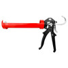 Irion Half-Pipe Caulk Gun, Ladder Hook, 12-1 Thrust Ratio, Red/Black, 10 Oz. 382336