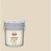 Glidden Essentials Interior Latex, Flat, Bone White, 5 Gallon