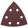 Bosch 3-3/4 Inch 120 Grit Detail Sander Abrasive Triangles For Wood Package Of 5