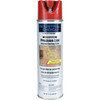 Rust-Oleum Inverted Marking Chalk - Apwa Red, 17 Oz, Case Of 12