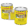1 Gallon No Skidding Aqua Tuff Waterborne Epoxy Floor Coating Kit - Clear