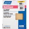 Norton 00355 9" X 11" 180a Multisand, Package Of 250