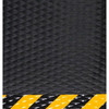 M+a Matting Hog Heaven Mat 5/8" Black With Yellow Border 4.8' X 8' 4232488100