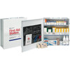 First Aid Only 100-Person 3-Shelf Cabinet 494-Piece First Aid Kit 6155