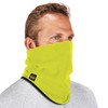 Ergodyne 6960 Hi-Vis Lime Fleece Neck Gaiter 16961