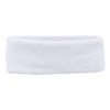 Ergodyne 6550 White Head Terry Cloth Sweatband Case Of 24 12450