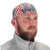 Ergodyne 6630 Stars And Stripes High-Performance Terry Cloth Skull Cap Case Of 6 12506