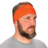 Ergodyne 6634 Orange Cooling Headband Performance Knit Case Of 6 12704