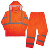 Ergodyne 8376k M Orange Lightweight Hv Rain Suit 25333