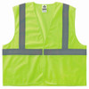 Ergodyne 8205hl-Eco S/M Lime Class 2 Safety Vest Recycled 21983