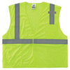 Ergodyne 8210hl-S XL Lime Class 2 Economy Mesh Vest - Single Size Hl 24525