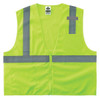 Ergodyne 8210z Xs Lime Class 2 Economy Mesh Vest - Zipper 21051