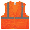 Ergodyne 8215ba L/XL Orange Class 2 Economy Breakaway Mesh Vest 21065