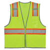 Ergodyne 8246z-S 4xl Lime Class 2 Two-Tone Mesh Vest - Single Size 24568