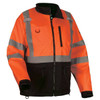 Ergodyne 8351 3xl Orange Hi-Vis Windbreaker Water-Resistant Jacket 23437