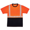 Ergodyne 8280bk 5xl Orange Class 2 Performance T-Shirt Black Bottom 22589