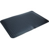 Apache Mills 3 X 5 Ft. Diamond Foot Anti-Fatigue Mat (Black)