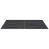 Apache Mills Work Step 3 X 10 Ft. Anti-Fatigue Mat W/ Grittuff (Black)
