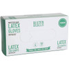 Safety Wercs Bluzen X-Large White 6.3 Mil. Disposable Latex Gloves (1000-Case)