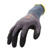 212 Performance Dotted Grip Work Glove, Medium, Charcoal, Package Of 12