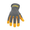 Estwing Leather Palm Work Glove With Elastic Sewn Extended Cuff Large