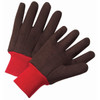 Radnor 13 Oz Xl Brown Cotton And Polyester Jersey Uncoated Work Gloves, Package Of 12