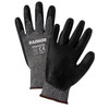 Radnor X-Large Black Premium Foam Nitrile Palm Coated Glove W/Knit Wrist, 4 Pair
