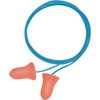 Howard Leight Corded Max Attenuating Foam Earplugs (Individual Polybag) (100-Pack)