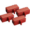 Brady Batteryblock Battery Cable Lockout, Small Pack Of 24