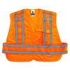 Ergodyne Glowear 8244psv Type P Class 2 Expandable Public Safety Vest, Orange, Xl/2xl