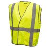 212 Performance Safety Vest Hi Viz Yellow Single Pack Inner Pocket Ansi 2 4xlarg