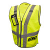 212 Performance Safety Vest Hi-Viz Yellow Single Pack Inner Pocket Ansi 2 Small