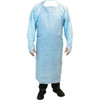 The Safety Zone Blue XL Cpe Coat Apron With Thumb Hole And Waist Ties (10-Pack)