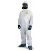 Dupont Proshield Nexgen Coveralls, 2x-Large, 10 Mil, Hood And Boots, White