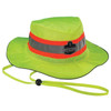 Ergodyne Chill-Its Evaporative Class Headwear Hi-Vis Ranger Hat W/Mf, Lime, Small/Medium