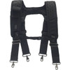 Bucket Boss Adjustable Loadbear Work Suspenders (Black)