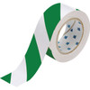 Brady Toughstripe Floor Marking Tape 2 In W Green On White Roll Of 100 Feet