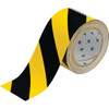 Brady Toughstripe Floor Marking Tape 3 In W Black/Yellow Roll Of 100 Feet