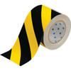 Brady Toughstripe Floor Marking Tape 4 In W Black/Yellow Roll Of 100 Feet