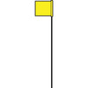 Hy-Ko 21" Yellow Stake Flag, Pack Of 25