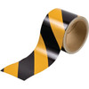Brady Reflective Black And Yellow Striped Tape 3" W Roll/ 5 Yards