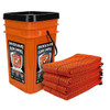 Quick Dam Grab And Go Bucket Kit 10ft Flood Barriers Hi-Vis