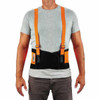 Ergodyne Proflex 100hv Economy Spandex Hi-Vis Back Support Brace, Orange, 3xl