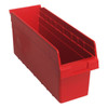 Quantum Storage Systems Store-Max Bin, 16-1/2" X 5-1/2" X 8", Red, Case Of 20