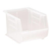 Quantum Storage Systems Clear 10-3/4 X 8-1/4 X 7 In Stack And Hang Bin Package Of 6